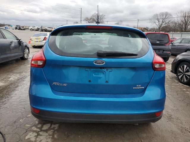 1FADP3K29FL283556 - 2015 FORD FOCUS SE BLUE photo 6