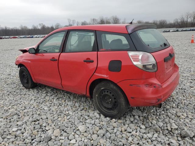 2T1KR32E76C554546 - 2006 TOYOTA COROLLA MA XR RED photo 2