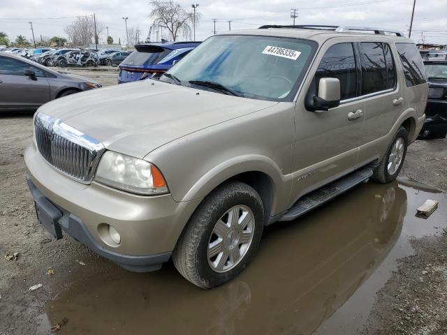 5LMEU68H25ZJ32132 - 2005 LINCOLN AVIATOR ბეჟი ფოტო 1