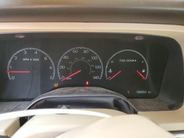 5LMEU68H25ZJ32132 - 2005 LINCOLN AVIATOR ბეჟი ფოტო 9