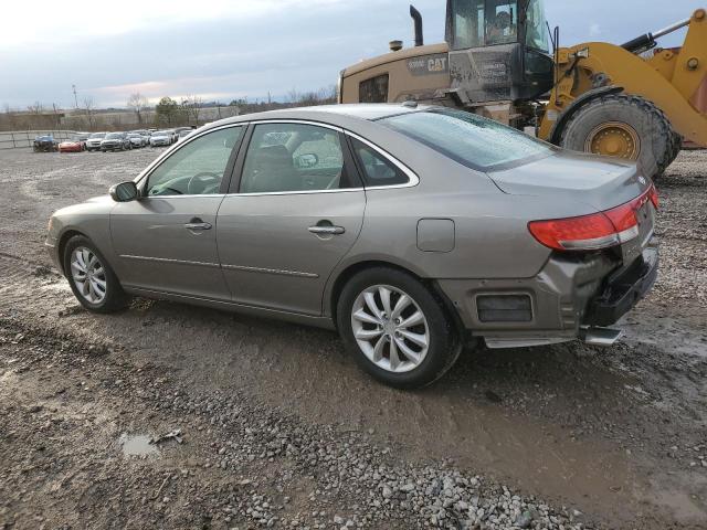 KMHFC46F38A332164 - 2008 HYUNDAI AZERA SE SILVER photo 2