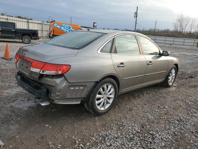 KMHFC46F38A332164 - 2008 HYUNDAI AZERA SE SILVER photo 3