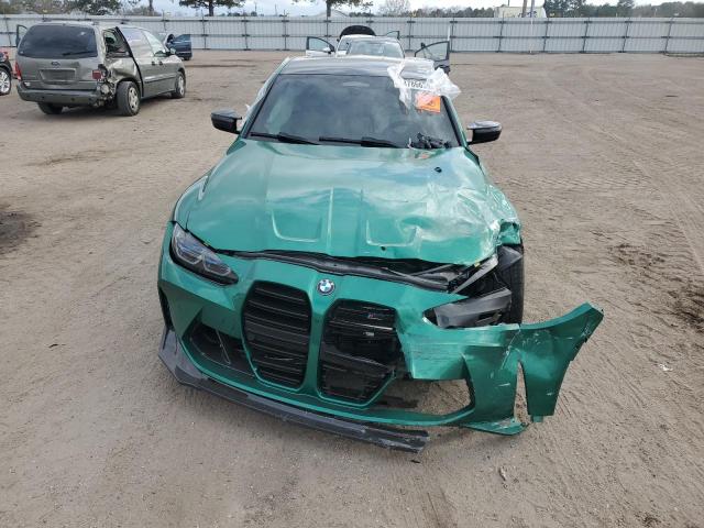 WBS43AY07PFR11218 - 2023 BMW M3 COMPETITION GREEN photo 5