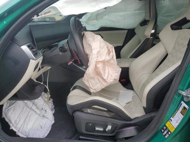 WBS43AY07PFR11218 - 2023 BMW M3 COMPETITION GREEN photo 7