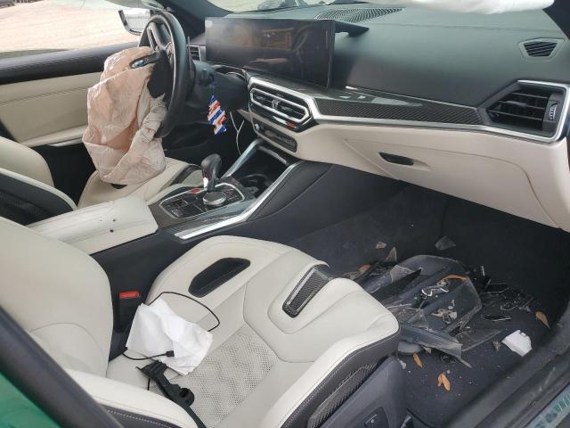 WBS43AY07PFR11218 - 2023 BMW M3 COMPETITION GREEN photo 8