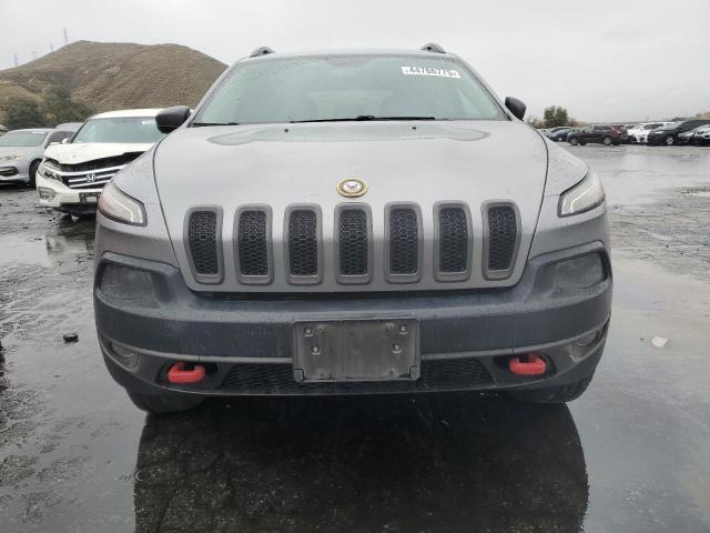 1C4PJMBS2EW207107 - 2014 JEEP CHEROKEE TRAILHAWK SILVER photo 5