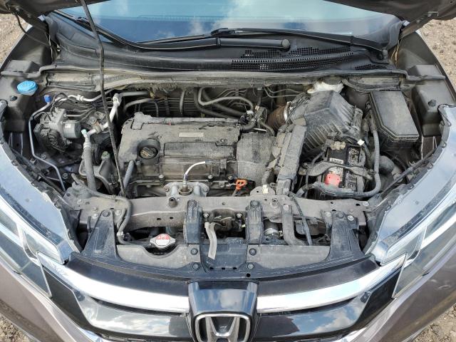 2HKRM4H59GH711003 - 2016 HONDA CR-V EX BROWN photo 12