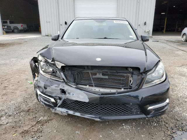 WDDGF4HB6CR211395 - 2012 MERCEDES-BENZ C 250 BLACK photo 5