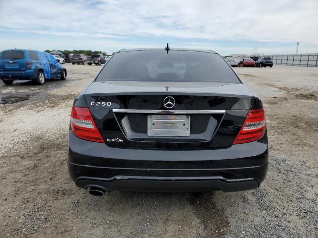 WDDGF4HB6CR211395 - 2012 MERCEDES-BENZ C 250 BLACK photo 6