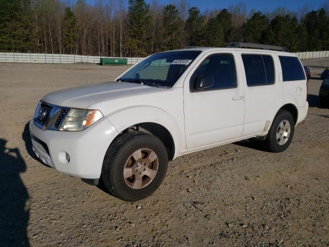 5N1AR18U78C603511 - 2008 NISSAN PATHFINDER S WHITE photo 1