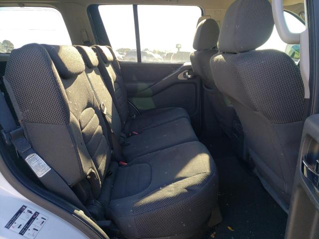 5N1AR18U78C603511 - 2008 NISSAN PATHFINDER S WHITE photo 10