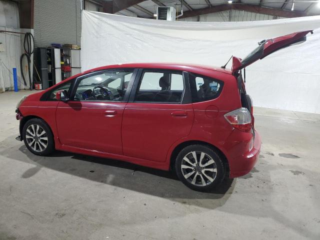 JHMGE8H59CC010381 - 2012 HONDA FIT SPORT RED photo 2