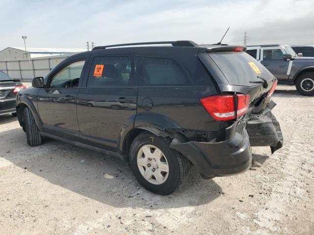 3C4PDCAB5CT226949 - 2012 DODGE JOURNEY SE BLACK photo 2