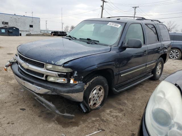 1GNEC13V85J242246 - 2005 CHEVROLET TAHOE C1500 BLUE photo 1