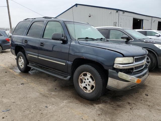 1GNEC13V85J242246 - 2005 CHEVROLET TAHOE C1500 BLUE photo 4