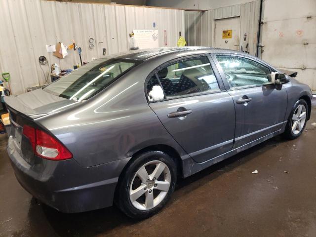 19XFA1F69BE044405 - 2011 HONDA CIVIC LX-S GRAY photo 3