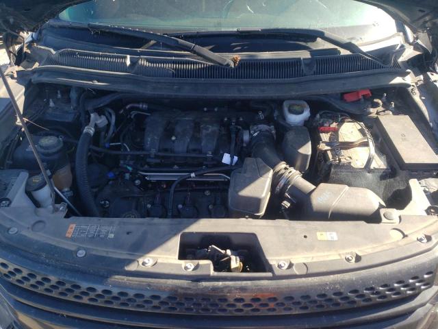 1FM5K8AR1EGC40471 - 2014 FORD EXPLORER POLICE INTERCEPTOR BLACK photo 11