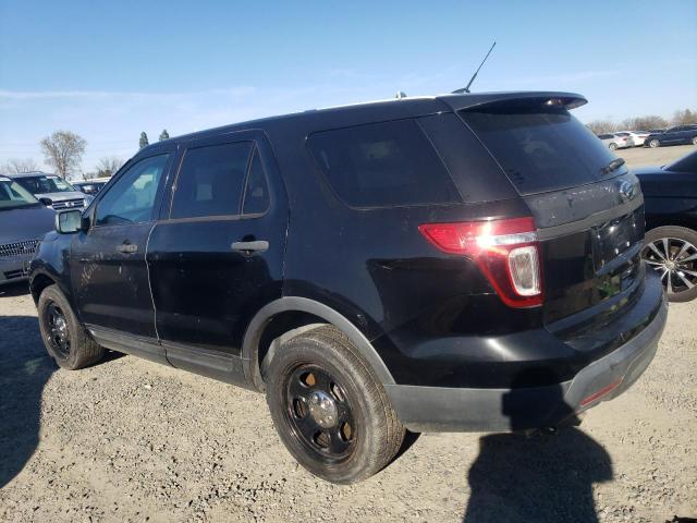 1FM5K8AR1EGC40471 - 2014 FORD EXPLORER POLICE INTERCEPTOR BLACK photo 2