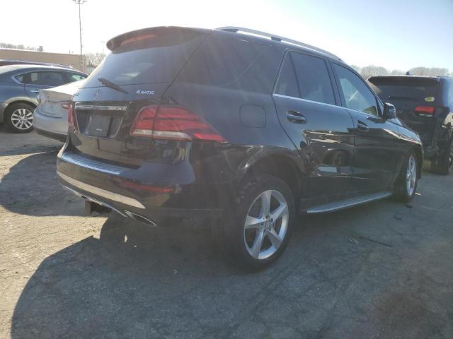 4JGDA5HB5GA800164 - 2016 MERCEDES-BENZ GLE 350 4MATIC BLACK photo 3