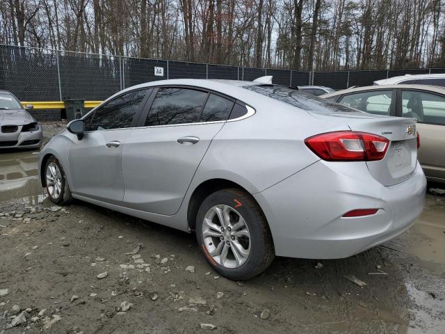 1G1BE5SM6K7145120 - 2019 CHEVROLET CRUZE LT SILVER photo 2