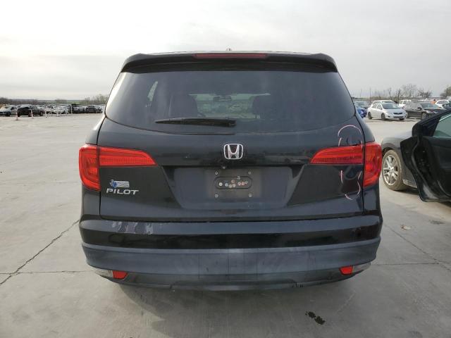 5FNYF5H5XGB011517 - 2016 HONDA PILOT EXL BLACK photo 6