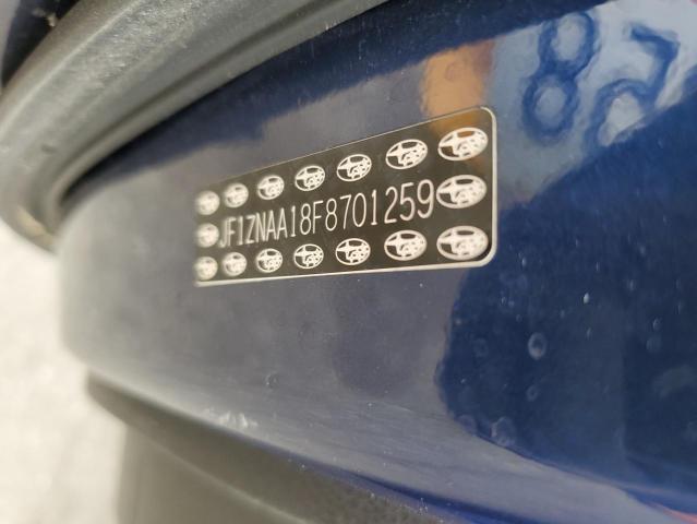 JF1ZNAA18F8701259 - 2015 TOYOTA SCION FR-S BLUE photo 12