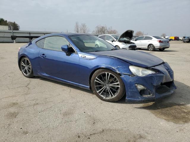 JF1ZNAA18F8701259 - 2015 TOYOTA SCION FR-S BLUE photo 4