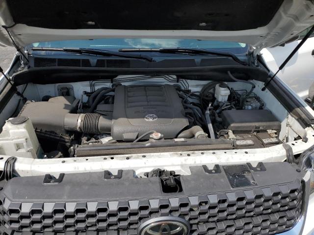 5TFRY5F11LX260576 - 2020 TOYOTA TUNDRA DOUBLE CAB SR/SR5 WHITE photo 11