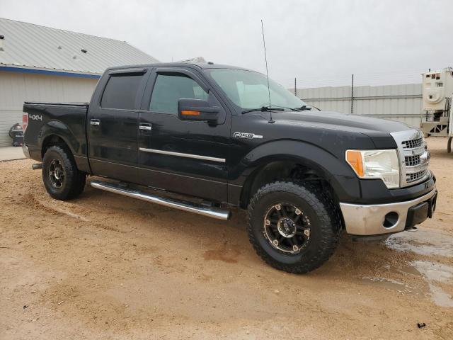 1FTFW1EF0DFA44062 - 2013 FORD F150 SUPERCREW BLACK photo 4