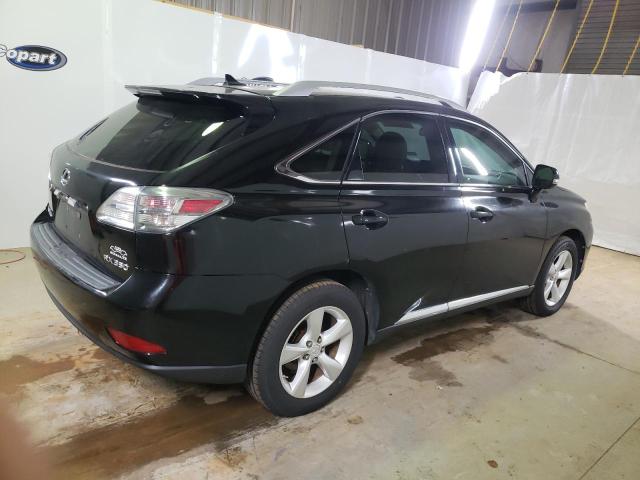 2T2ZK1BA3AC023028 - 2010 LEXUS RX 350 BLACK photo 3