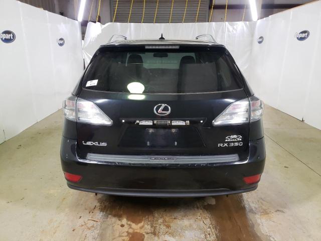 2T2ZK1BA3AC023028 - 2010 LEXUS RX 350 BLACK photo 6