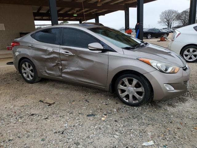 5NPDH4AE5CH127412 - 2012 HYUNDAI ELANTRA GLS TAN photo 4