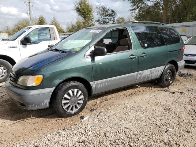 4T3ZF19C73U543063 - 2003 TOYOTA SIENNA CE GREEN photo 1