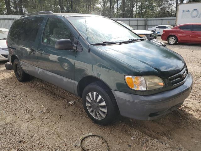 4T3ZF19C73U543063 - 2003 TOYOTA SIENNA CE GREEN photo 4