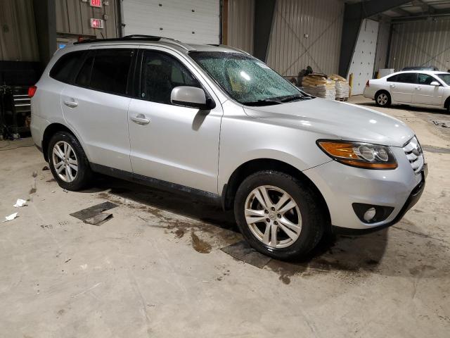 5XYZH4AGXBG013449 - 2011 HYUNDAI SANTA FE SE SILVER photo 4