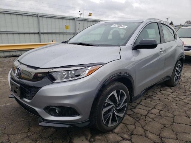 3CZRU5H13LM707658 - 2020 HONDA HR-V SPORT SILVER photo 1