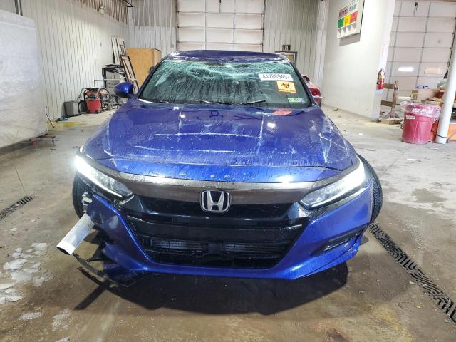 1HGCV1F3XJA132184 - 2018 HONDA ACCORD SPORT Синій фото 5