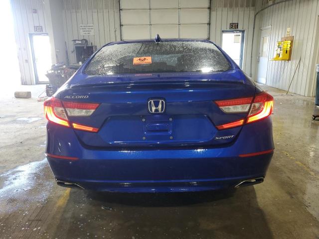 1HGCV1F3XJA132184 - 2018 HONDA ACCORD SPORT Синій фото 6