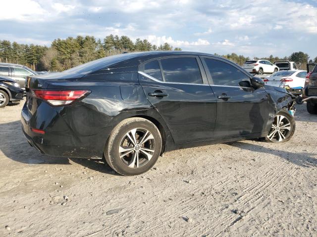 3N1AB8CV4NY307854 - 2022 NISSAN SENTRA SV BLACK photo 3