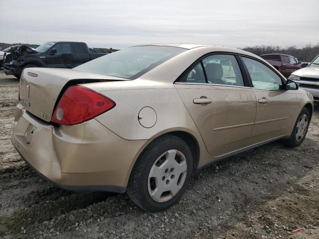 1G2ZG558764140261 - 2006 PONTIAC G6 SE1 TAN photo 3