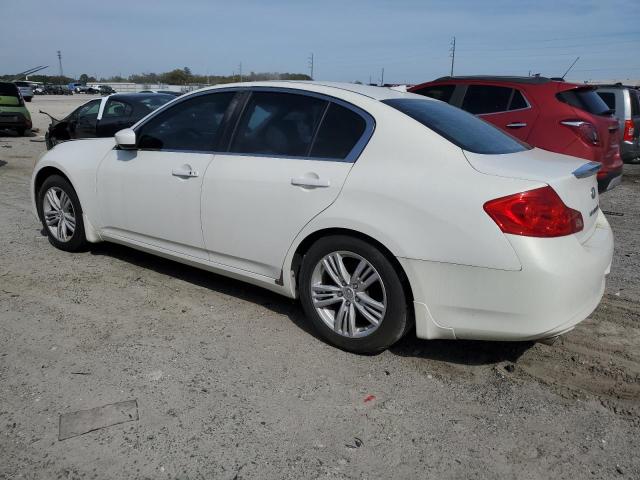 JN1DV6AP8CM811191 - 2012 INFINITI G25 BASE WHITE photo 2