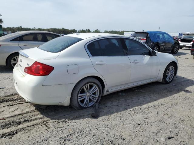 JN1DV6AP8CM811191 - 2012 INFINITI G25 BASE WHITE photo 3