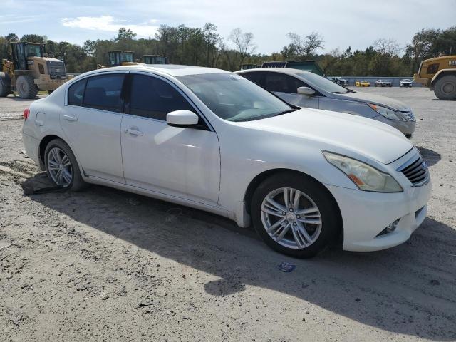 JN1DV6AP8CM811191 - 2012 INFINITI G25 BASE WHITE photo 4