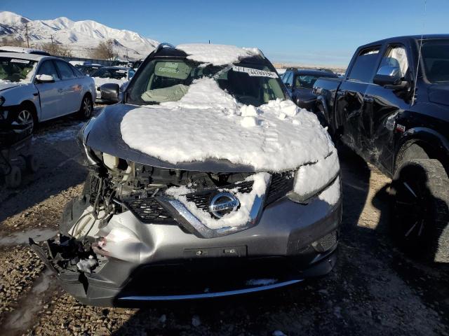 5N1AT2MV6EC862041 - 2014 NISSAN ROGUE S GRAY photo 5