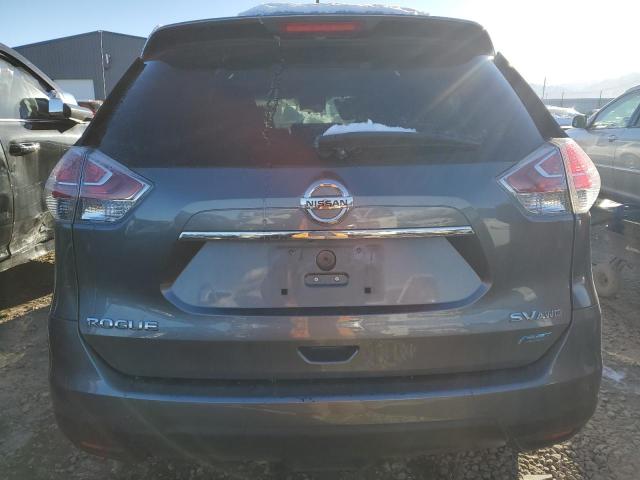 5N1AT2MV6EC862041 - 2014 NISSAN ROGUE S GRAY photo 6