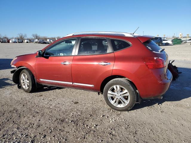 JN8AS5MVXDW643433 - 2013 NISSAN ROGUE S RED photo 2