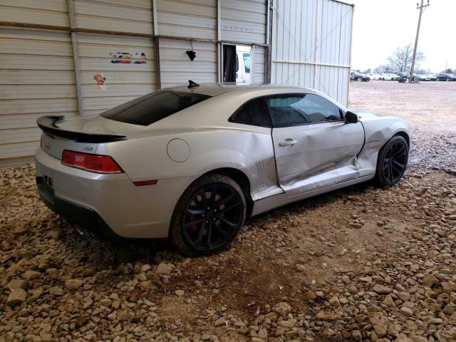 2G1FG1EW0F9257790 - 2015 CHEVROLET CAMARO SS SILVER photo 3