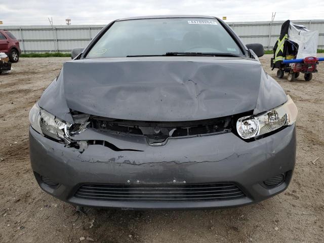 2HGFG1B66AH521588 - 2010 HONDA CIVIC LX CHARCOAL photo 5