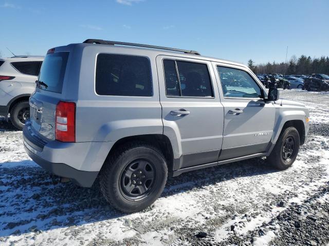 1C4NJPAB0ED845068 - 2014 JEEP PATRIOT SILVER photo 3