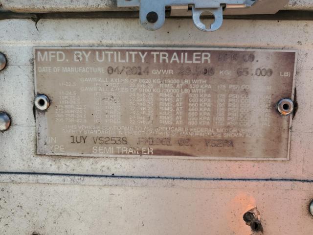 1UYVS2538FM196108 - 2015 UTILITY TRAILER WHITE photo 10